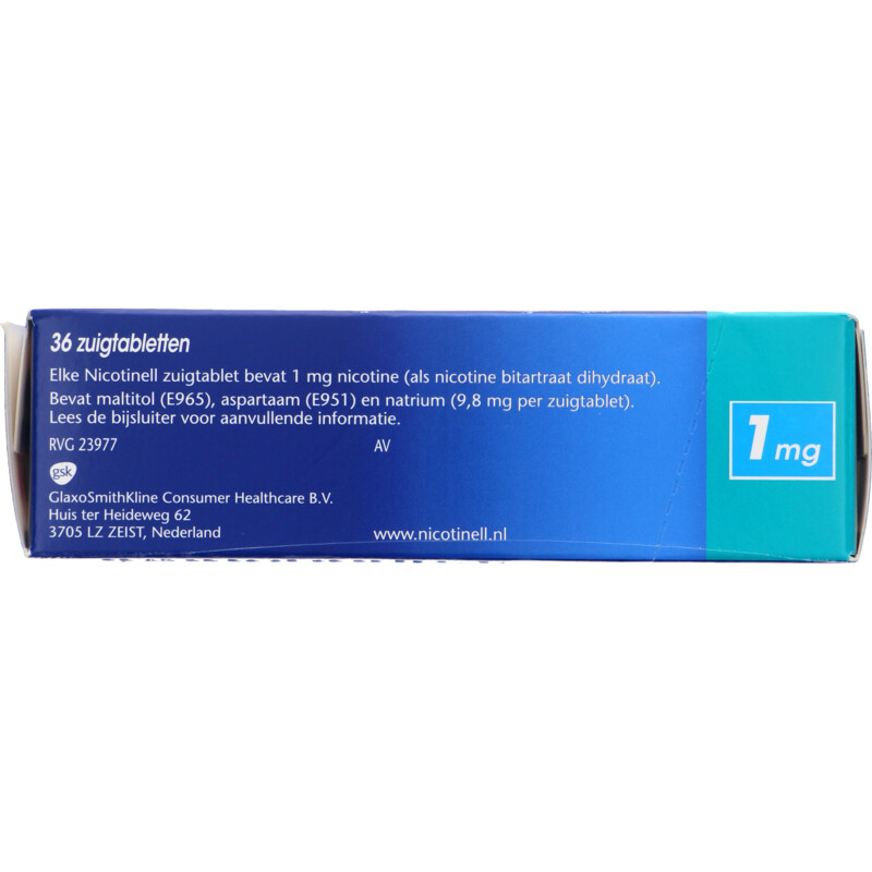 Een afbeelding van Nicotinell Mint zuigtablet 1mg stoppen met roken