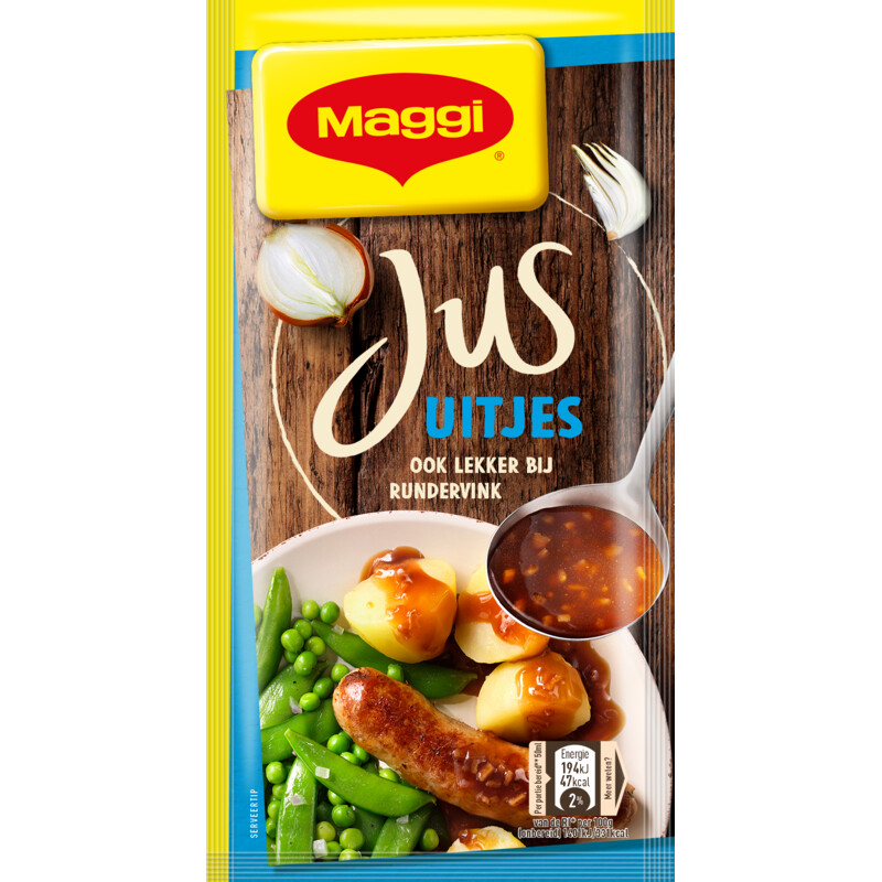 Een afbeelding van Maggi Jus uitjes