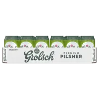 Grolsch Premium pilsner blik tray