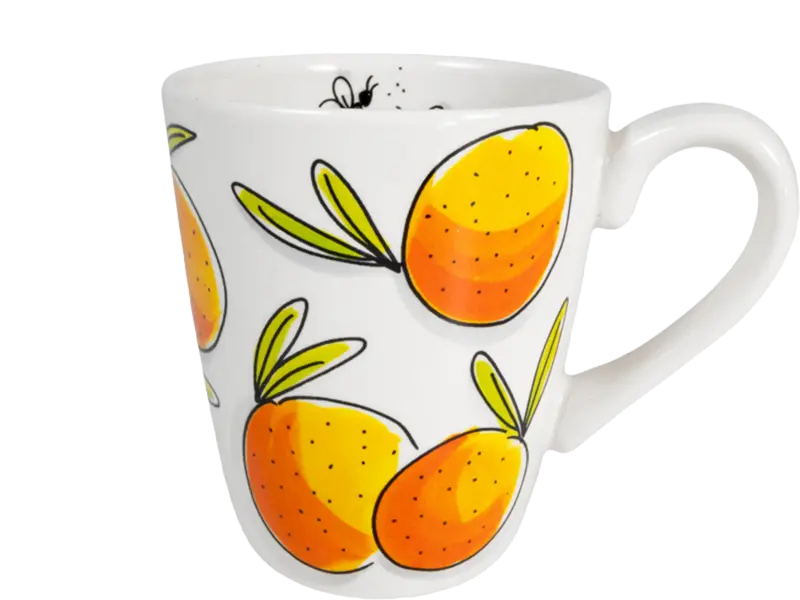 Beker sinaasappel 0,35 liter