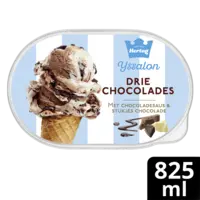 Hertog Ijssalon drie chocolades