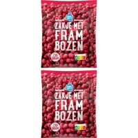 Een afbeelding van AH Zakje met frambozen 2-pack