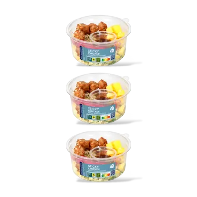 pdp-image-AH Mini saladbowl sticky chicken 3-pack