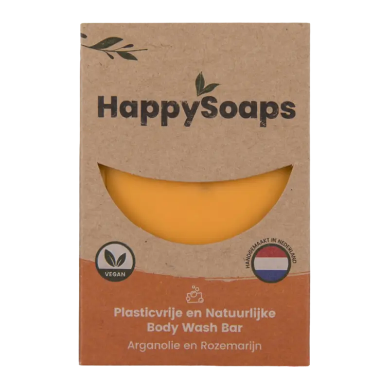 Happy body bar arganolie en rozemarijn