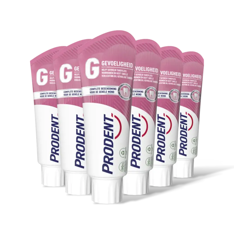 Prodent Tandpasta gevoeligheid & tandvlees 6pack