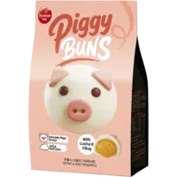 Synear Piggy buns met custard vulling