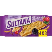 Een afbeelding van Sultana Fruitbiscuit bosvruchten smaak