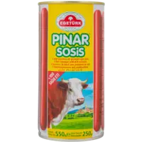 Egetürk Pinar sosis rundvleesworsten