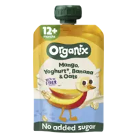 Organix Nutri fiber mango, yoghurt, banana 12m+