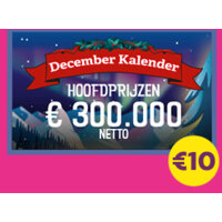 Een afbeelding van Kraslot December kalender 10 euro