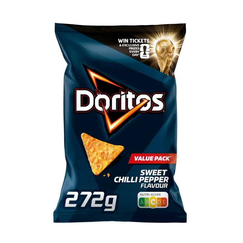 Sweet Chilli Pepper Tortilla Chips 272 gr