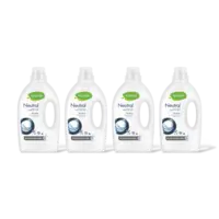Neutral Wasmiddel zwart donker parfumvrij 4-pack