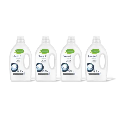 pdp-image-Neutral Wasmiddel zwart donker parfumvrij 4-pack