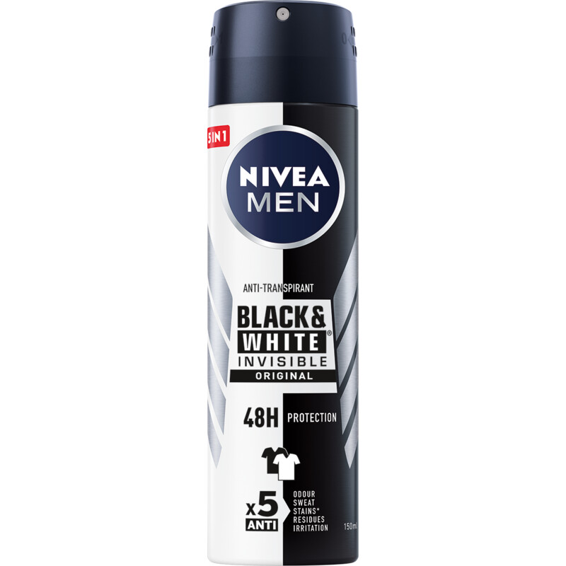 NIVEA Men black & white original deo spray