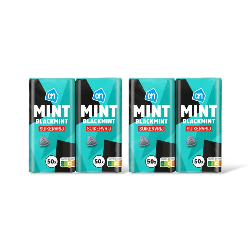 AH Mint blackmint suikervrij 2-pack 2-pack