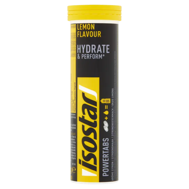 Isostar Powertabs hydrate & perform lemon