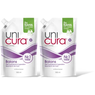 pdp-image-Unicura Handzeep balans refill 2-pack