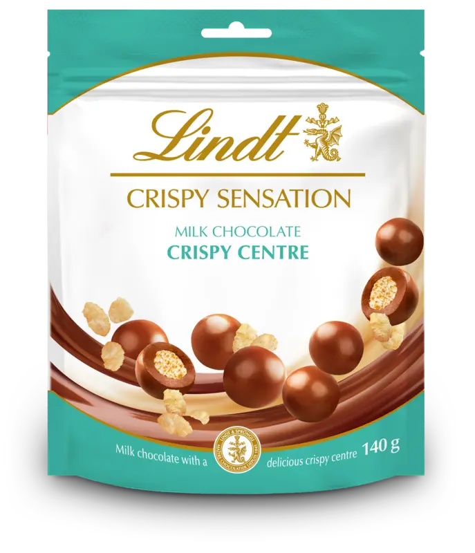 Crispy sensation milk chocolate