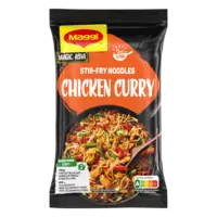 Maggi Stir-fry noodles chicken curry