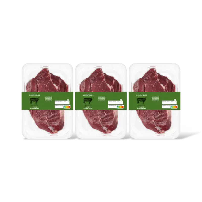 AH Greenfields Magere runderlappen 3-pack