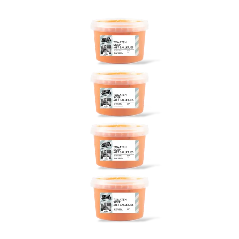 Tomatensoep met balletjes 4-pack