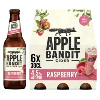 Apple Bandit Raspberry cider 6-pack