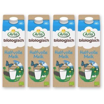 pdp-image-Arla Biologisch halfvolle melk 4-pack