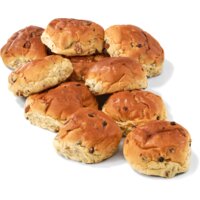 Een afbeelding van AH Extra lang lekker rozijnen krentbol 10st