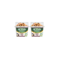 Activia Mix & go granola dark chocolate 2-pack