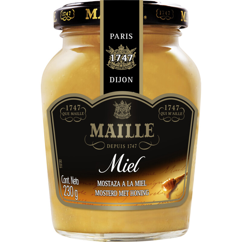 Een afbeelding van Maille Dijon mosterd met honing