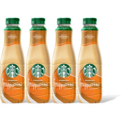 Starbucks Frappuccino caramel flav ijskoffie 4pack