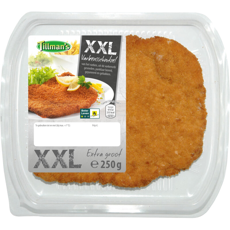Een afbeelding van Tillman's Varkensschnitzel XXL