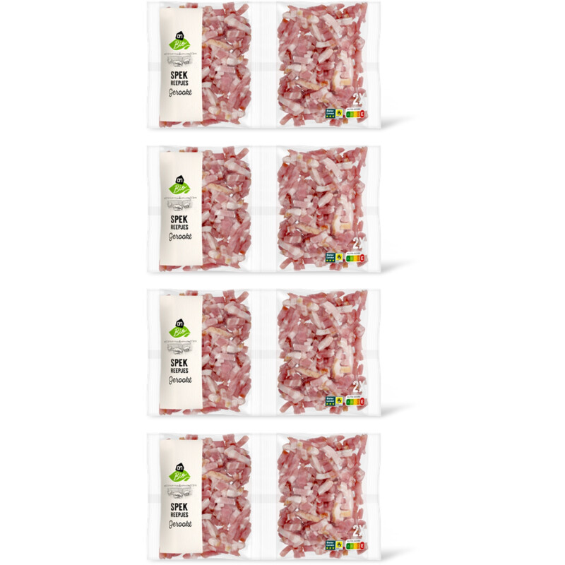 AH Biologisch Spekreepjes gerookt 4 pack