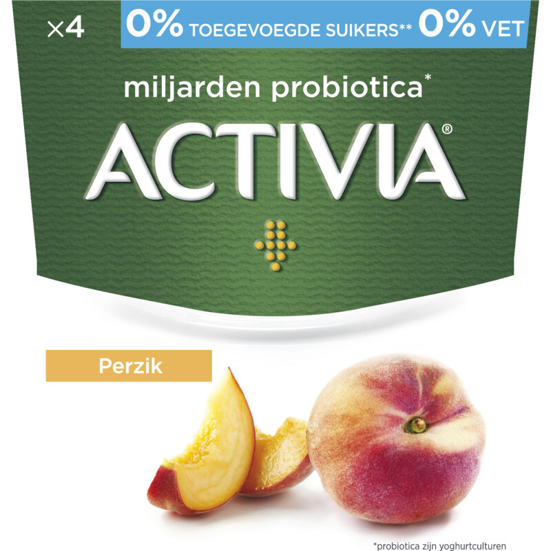 Een afbeelding van Activia Yoghurt perzik