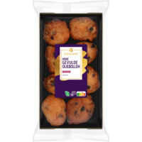 Een afbeelding van AH Excellent Mini gevulde oliebollen rozijnen