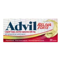 Advil Reliva forte 400mg ibuprofen capsule