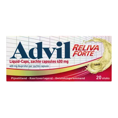 pdp-image-Advil Reliva forte 400mg ibuprofen capsule