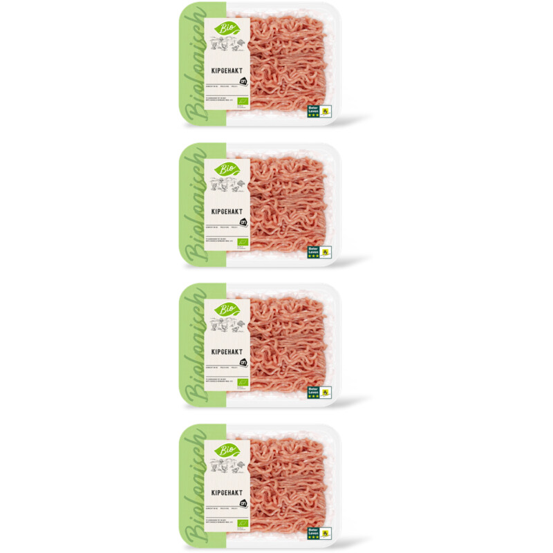 AH Biologisch Kipgehakt 4-pack