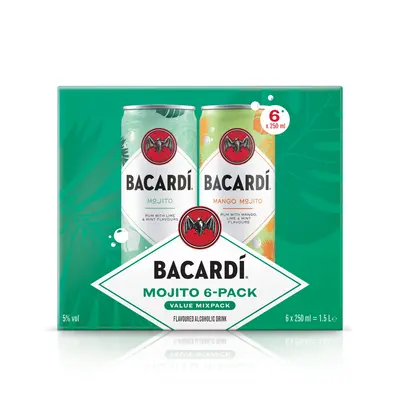 pdp-image-Bacardi Mojito value 6-pack