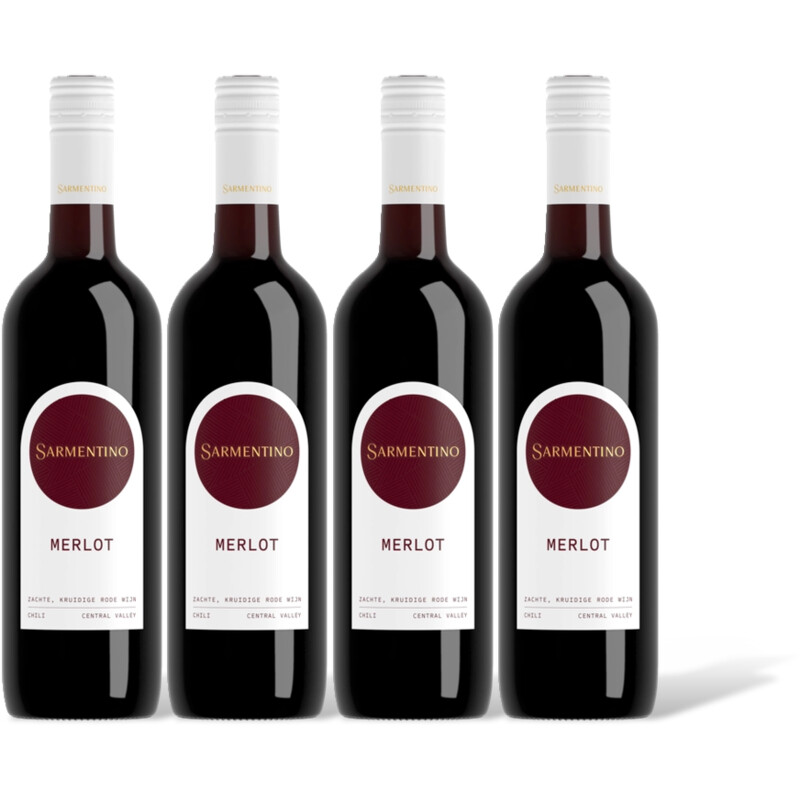 Sarmentino Merlot 4 flessen