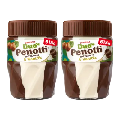 pdp-image-Duo Penotti Hazelnoot & vanille pasta 2-pack