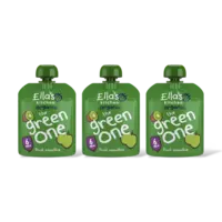 Ella's kitchen Fruit smoothie green one 6m+ 3-pack