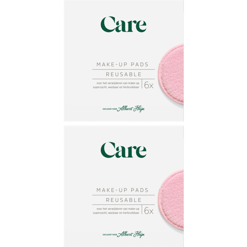 Een afbeelding van Care Make-up pads reusable 2-pack