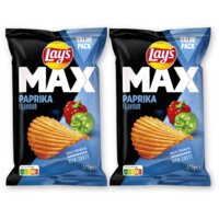 Lay's Max paprika 275 gr 2-pack