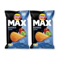 Lay's Max paprika 275 gr 2-pack