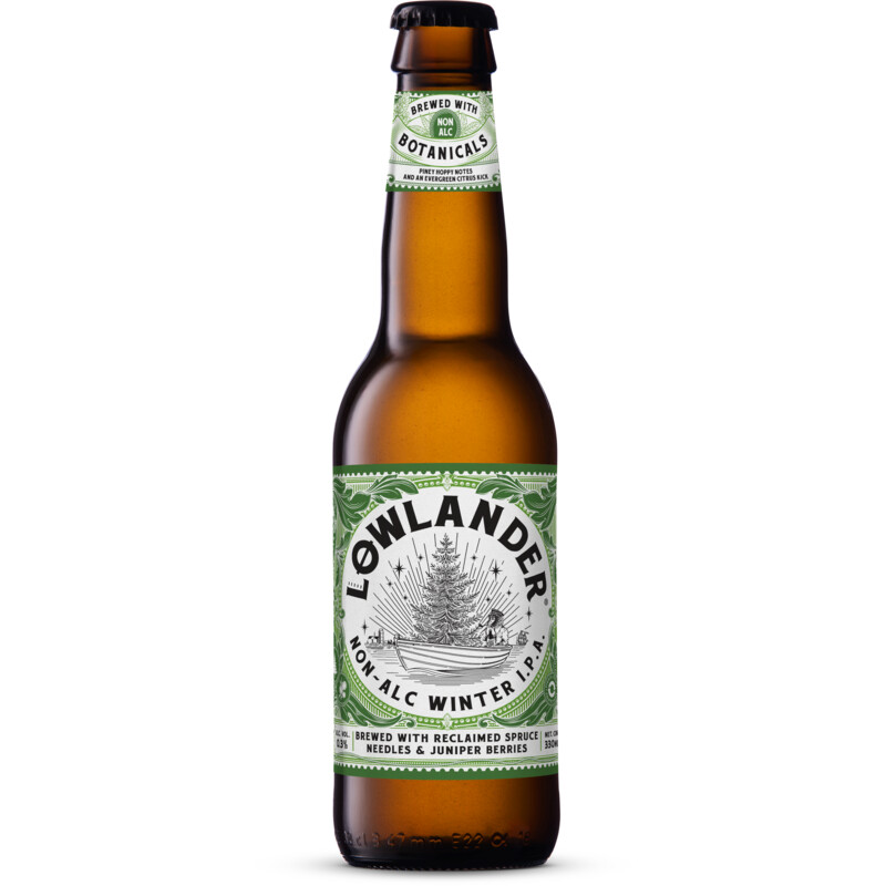 Een afbeelding van Lowlander Non-alc winter IPA