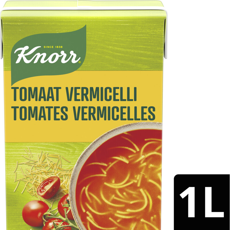 Een afbeelding van Knorr Tomaat vermicelli bel