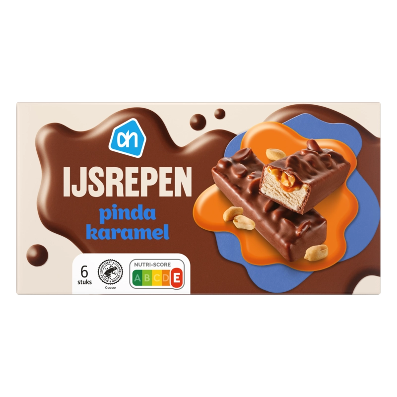 AH Pinda karamel ijsrepen