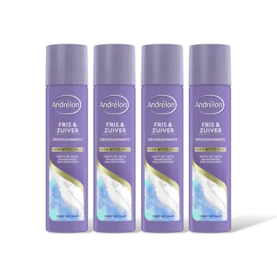pdp-image-Andrélon Fris & zuiver droogshampoo 4-pack