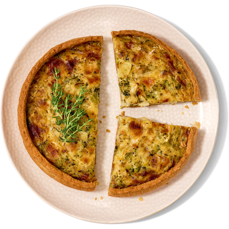 Een afbeelding van AH Quiche broccoli kaas